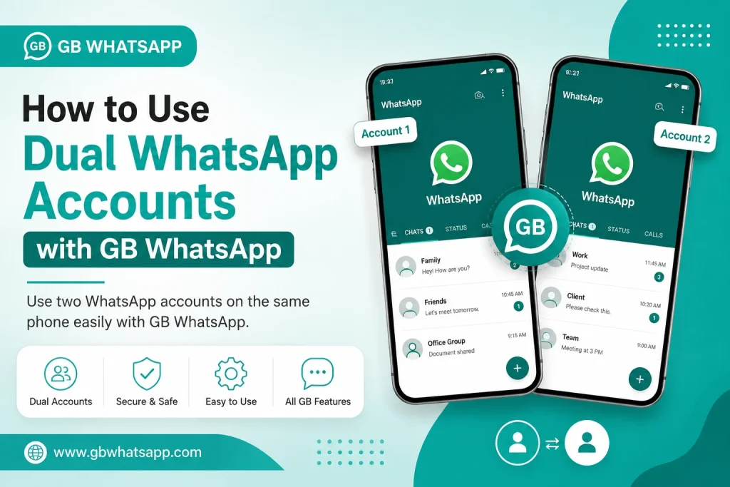 Dual WhatsApp Accounts with GB WhatsApp