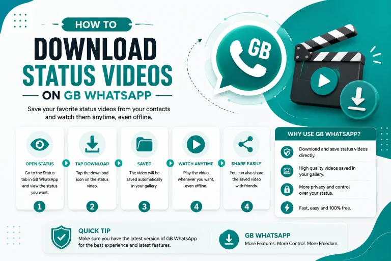 GB WhatsApp Download Status Videos