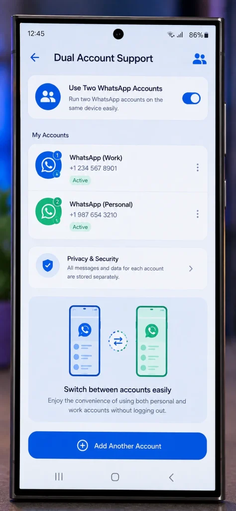 gbwhatsapp dual account sopport